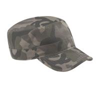 Beechfield Unisex Kappe mit Tarnmuster (2 Stück/Packung) (EinheitsgröÃŸe) (Camouflage Beige)