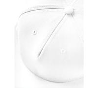 CB610 Beechfield Kappe 5-Panel mit Snapbackverschluss Rapper-Kappe White One Size
