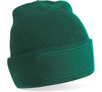 CB445 Beechfield Printers´ Beanie Bottle Green One Size