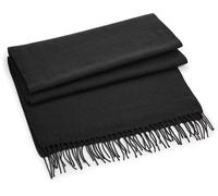 Beechfield Schal CB500 klassisch gewebt 186 x 47 cm Schwarz