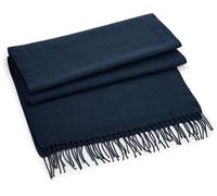 Beechfield Schal CB500 klassisch gewebt 186 x 47 cm French Navy