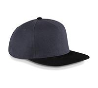 Beechfield Unisex Snapback Flat Peak Snapback