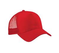 CB640 Beechfield Snapback Trucker Classic Red One Size