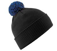 Beechfield Unisex Snowstar Beanie Einheitsgröße Schwarz