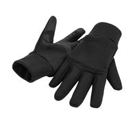 Beechfield Unisex Softshell-Handschuhe für Erwachsene (Schwarz) L/XL