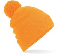 Beechfield Unisex Strickmütze 'Thermal Snowstar' Bommel-Mütze B439