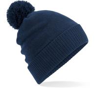 Beechfield Bommelmütze CB439 mit Microfleece-Futter – French Navy Einheitsgröße