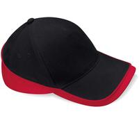 CB171 Beechfield Kappe Teamkleidung Wettbewerbskappe Black One Size