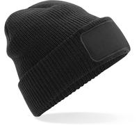 Beechfield Beanie CB440 – Thinsulate™ Futter, bedruckbar – Schwarz Einheitsgröße