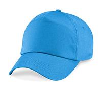 CB10 Beechfield Kappe Original 5-Panel-Kappe Surf Blue One Size