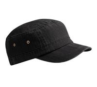 Beechfield Unisex Urban Army Cap / Kopfbedeckung (2er Pack) (Vintage Black) Einheitsgröße