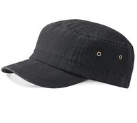 BEECHFIELD URBAN ARMY CAP VINTAGE BLACK