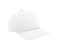 Beechfield - "Urbanwear" Snapback Mütze 6 Segmente für Herren/Damen Unisex (Weiß) Einheitsgröße