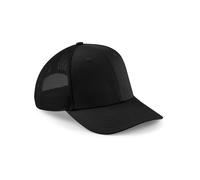 Beechfield - "Urbanwear" Trucker Cap (Schwarz) Einheitsgröße