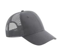 Beechfield - "Urbanwear" Trucker Cap Snapback (Graphitgrau) Einheitsgröße
