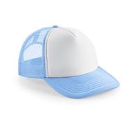 Beechfield Junior Vintage Snapback Trucker, Sky Blue