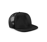 CB645 Beechfield Vintage Snapback Trucker Black One Size