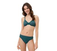 BeeDees Damen Bügel-BH Microfun W pinie, 95B mit Bügel Verstellbare Träger ungepolsterte Cups Microfaser