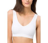 BeeDees Damen Comfee Crop Top Bustier, Weiß (Weiß 100), 40/42