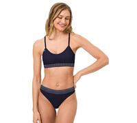 BeeDees Damen Comfee Strap Top Bustier, Blau (Dunkelblau 625), 36/38