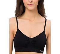 BeeDees Damen Comfee Strap Top Bustier, Schwarz (Schwarz 990), 36/38