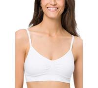 BeeDees Damen Comfee Strap Top Bustier, Weiß (Weiß 100), 36/38