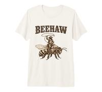 Beehaw Vintage Bee-Wrangler Cute Imker Cowboy Bee Youth Premium T-Shirt