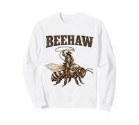 Beehaw Vintage Bee-Wrangler Cute Imker Cowboy Bee Youth Sweatshirt