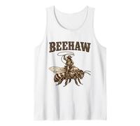 Beehaw Vintage Bee-Wrangler Cute Imker Cowboy Bee Youth Tank Top