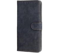 BEEJTUNY Leder Handyhülle für BLU Bold N4, Hülle Geldbörse mit RFID Schutz, Magnetische Passform Schutzhülle, Integrierte TPU Cover Case.Schwarz