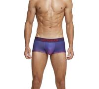 BEEMEN SEOBEAN Herren Boxershorts Low Rise aus Baumwolle - Elastische Mini Trunks Unterwäsche für Männer, Atmungsaktiv, Uni & Gradient Design