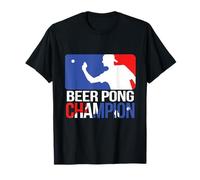 Beer Pong Champion T-Shirt Drinking Beer Pong Beer Tee T-Shirt