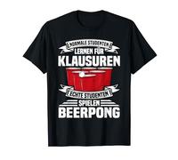 Beerpong Beer Pong Trinkspiel Studenten | Bier Pong T-Shirt