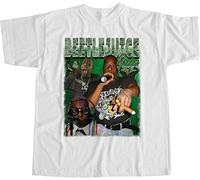 Beetlejuice Green Mens T Shirt Tribute Howard Stern Radio Wack Pack Babba Booey Funny White S