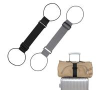 Befestigungsgurt für Gepäck, 2 Stück Verstellbare Kofferband Gurt Gepäckgurte für Koffer Koffergurt Universal Luggage Strap Reisekoffer Zubehör zum Befestigen von Taschen