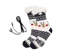 Beheizte Hausschuhe Socken Für Herren, Winter Fußwärmer, Winter Waden Socken, Für Frauen Männer Erwachsene Büro Wohnung Studieren Keller Urlaub Reisen Yoga Schlafzimmer Wohnzimmer Abend Entspannung