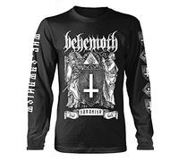 Behemoth The Satanist Black Longsleeve offiziell Männer T-Shirt Herren (Medium)
