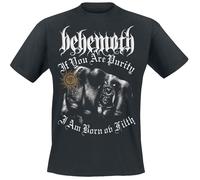 Behemoth The Shit ov God - Crushing Tide Fist T-Shirt schwarz in L