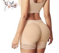behound Curveshe High Waist Seamless Butt Lifting Shorts, Curveshe Fajas, Body Shaper Butt Lifter Panty (M,Skin)