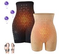 behound Eleysty Ionic Fiber Fat Burning Tummy Control & Repair Shapewear, Ice Silk Graphene Body Shaping Briefs (A,M)