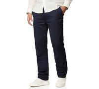 behype. Herren Chino Hose Regular-Fit mit Stretch Jeans Chinohose Straight-Leg Jeanshose Men's Pants DC_C-3004-Navy-W33/L32