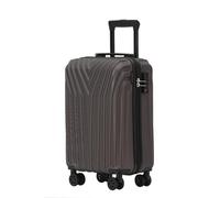 BEIBYE Kofferset Rollkoffer Koffer Hartschale,TSA Schloß, Zwillingsrollen, Erweiterung (Coffee, 55 cm)