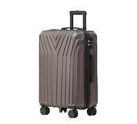 BEIBYE Kofferset Rollkoffer Koffer Hartschale,TSA Schloß, Zwillingsrollen, Erweiterung (Coffee, 66 cm)