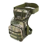 Beintasche Taktische Gürteltasche Militär Beinbeutel MOLLE Hüfttasche für Herren Damen Motorrad Wandern Radfahren Wandern Jagen Camping Angeln-CP