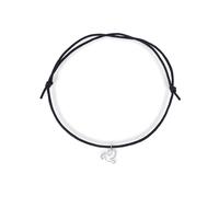 BEKA&BELL Armband 925 Sterling Silber Glänzend Taube Textil 14-28cm Einheitsgröße