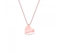 BEKA & BELL - Herz Plättchenkette - rosegold