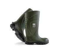 Bekina Steplite X O4 Robuste Sicherheitsstiefel für Herren und Damen ohne Stahlkappe, rutschfest, Weite Passform, Wasserdicht, resistent gegen Reinigungsmittel, isolierend bis - 30 Grad, grün, EU 41