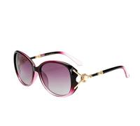 Belachick Sonnenbrille Herren Damen Unisex Einfache Perle Polarisierte Sonnenbrille Damen Große Rahmenbrille Lila