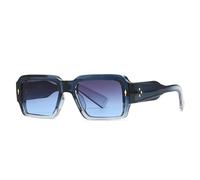 Belachick Unisex Sonnenbrille Herren Damen Unisex Sunglasses Women Square Gradient Shades Men Punk Rivets Olive Green Sun Glasses Asthepicture