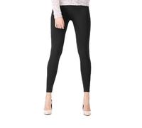 BeLady Damen Leggings Baumwolle G. S-8XL/36-56 Blickdichte Leggins Hose Elastische Leggins Weiche Sporthose für Sport Gym (DE/NL/SE/PL, Numerisch, 48, Regular, Regular, Schwarz)